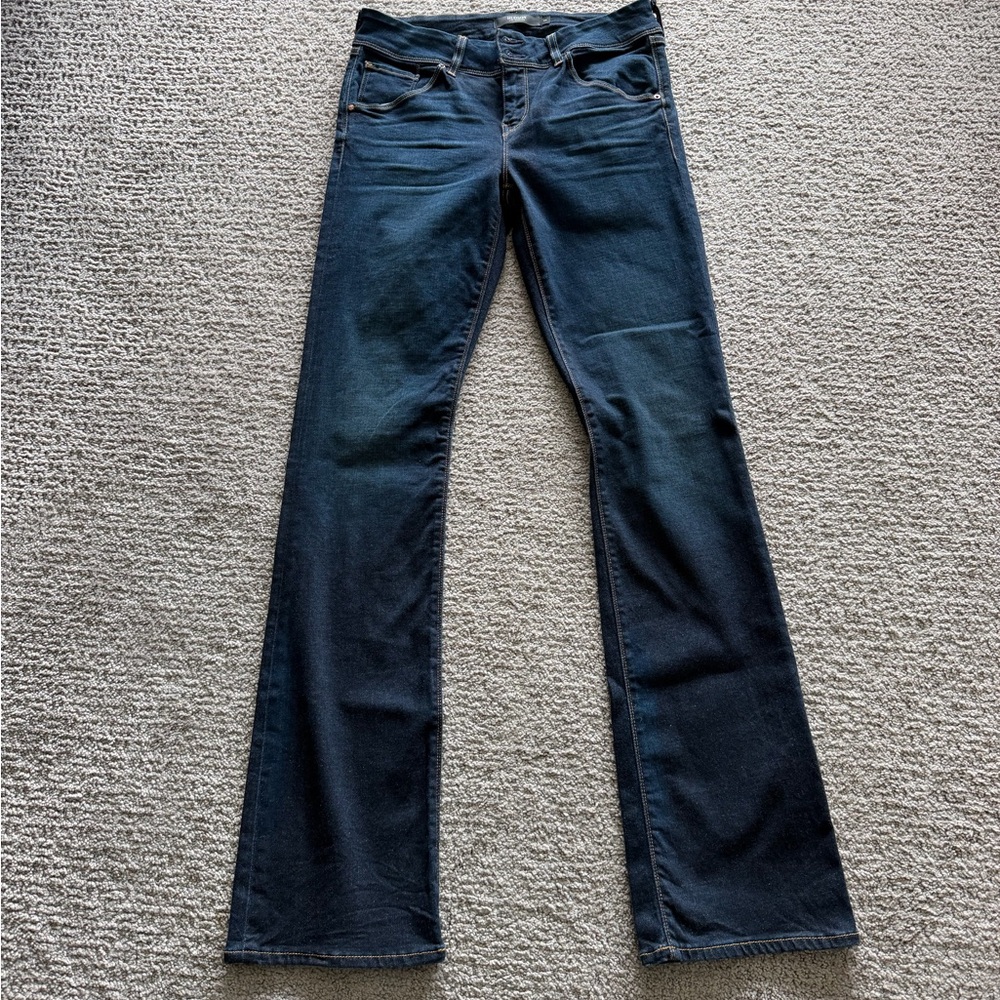 Hudson Jeans Dark Blue Flare Wide Leg
